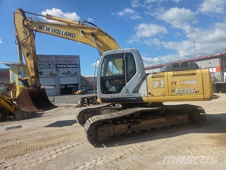 New Holland E 215 B Bageri gusjeničari