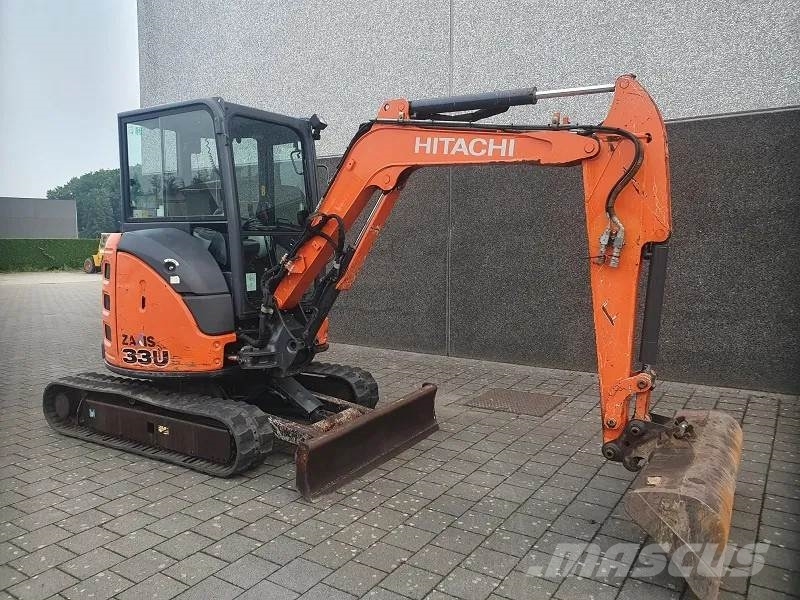 Hitachi ZX33U -5A -CLR حفارات صغيرة أقل من 7 طن (حفارات صغيرة)