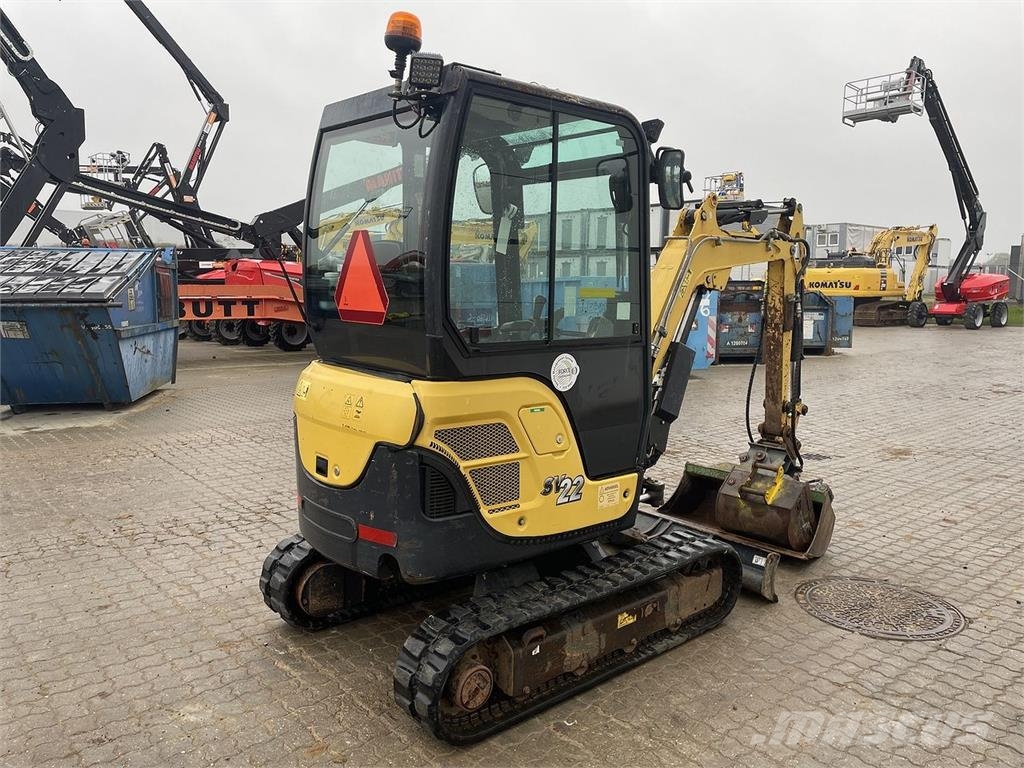 Yanmar SV22 ホイール式油圧ショベル(パワーショベル・ユンボ・バックホー)
