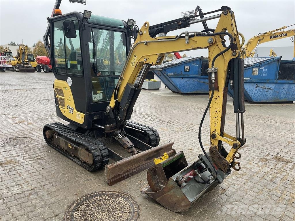 Yanmar SV22 ホイール式油圧ショベル(パワーショベル・ユンボ・バックホー)
