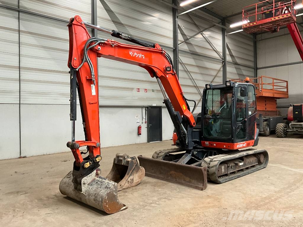 Kubota KX 080-4 A حفارات وسط 7 طن - 12 طن