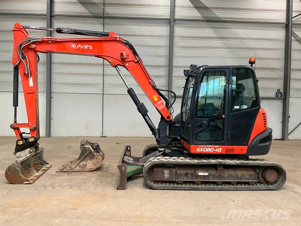 Kubota KX 080-4 A حفارات وسط 7 طن - 12 طن