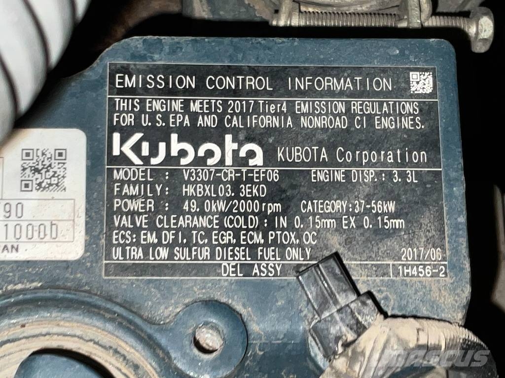 Kubota KX 080-4 A حفارات وسط 7 طن - 12 طن