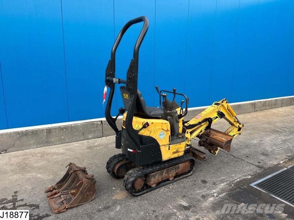 Yanmar SV08 1A 3100 hr, 2014, 1035 kg, 7,7 kW Mini excavatoare < 7t