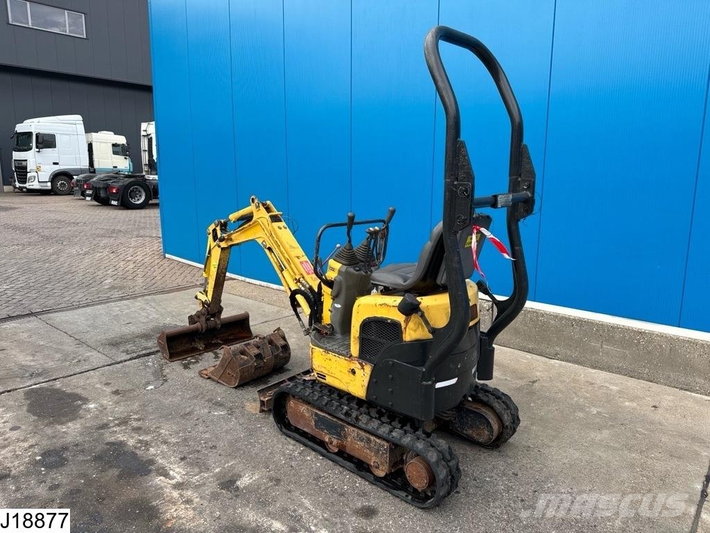 Yanmar SV08 1A 3100 hr, 2014, 1035 kg, 7,7 kW Mini excavatoare < 7t