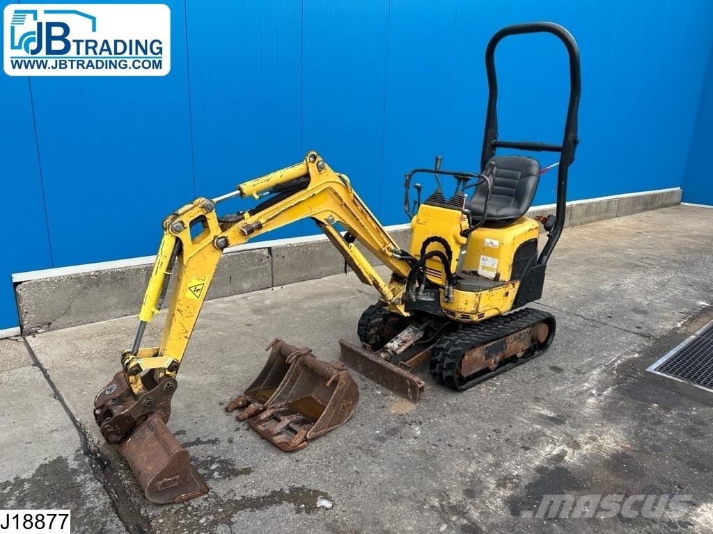 Yanmar SV08 1A 3100 hr, 2014, 1035 kg, 7,7 kW Mini excavatoare < 7t