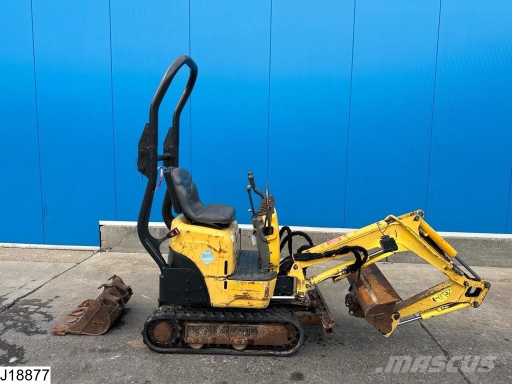 Yanmar SV08 1A 3100 hr, 2014, 1035 kg, 7,7 kW Mini excavatoare < 7t
