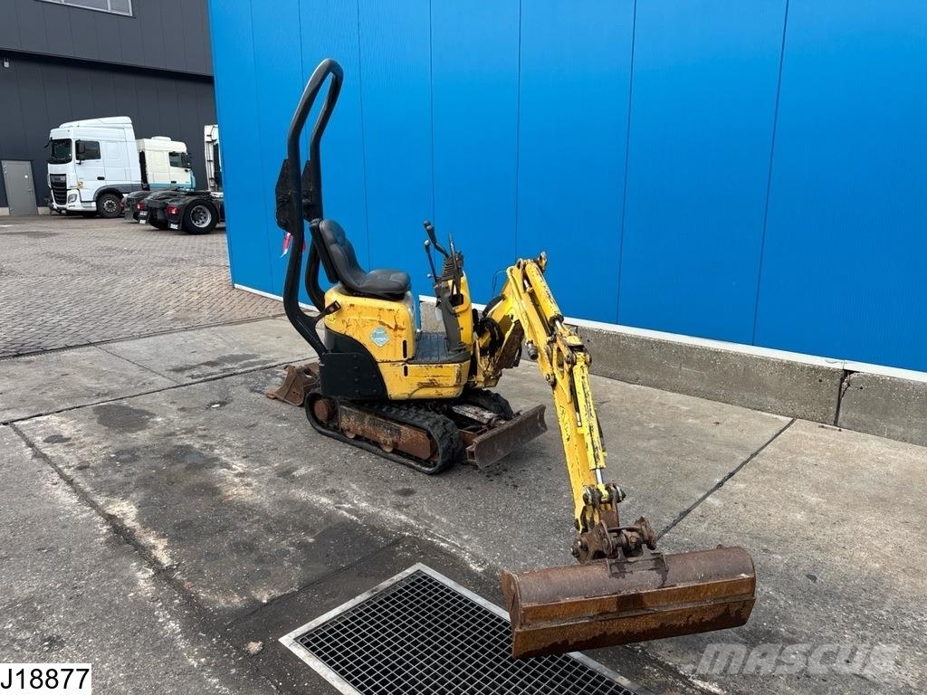 Yanmar SV08 1A 3100 hr, 2014, 1035 kg, 7,7 kW Mini excavatoare < 7t