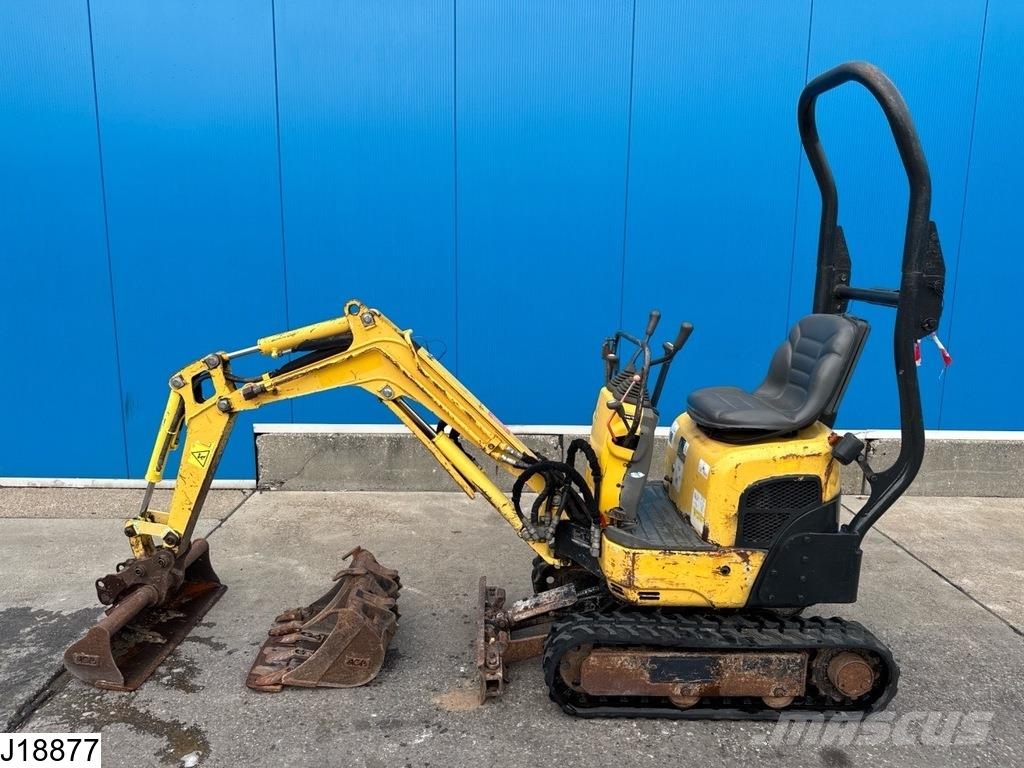 Yanmar SV08 1A 3100 hr, 2014, 1035 kg, 7,7 kW Mini excavatoare < 7t