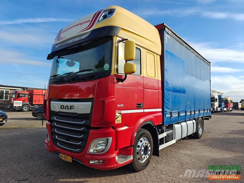 DAF XF 450 FA 4x2 SuperSpacecab Euro6C - Curtain-sided Kamioni sa ciradom
