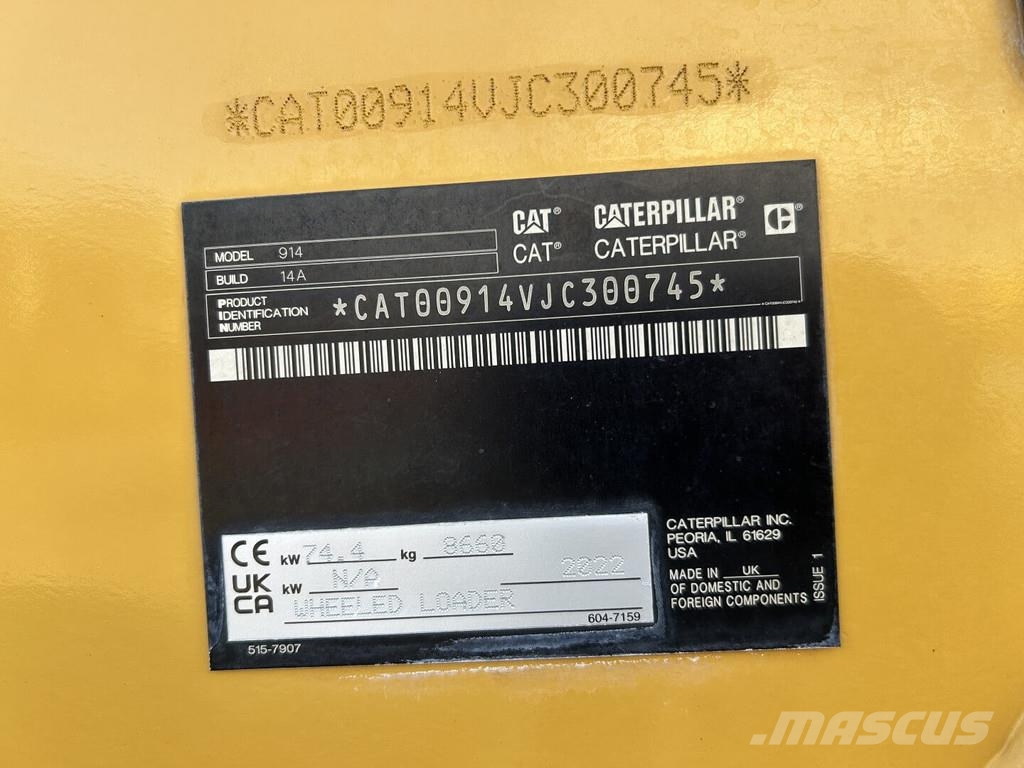 CAT 914-14 لوادر بعجل