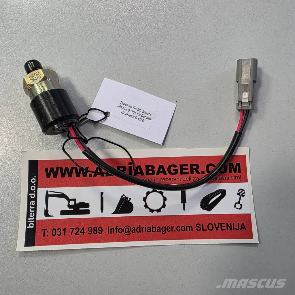 Doosan Pressure Switch Sensor 301413-00151 Escavadeiras de esteiras