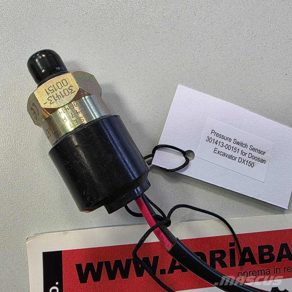 Doosan Pressure Switch Sensor 301413-00151 Escavadeiras de esteiras