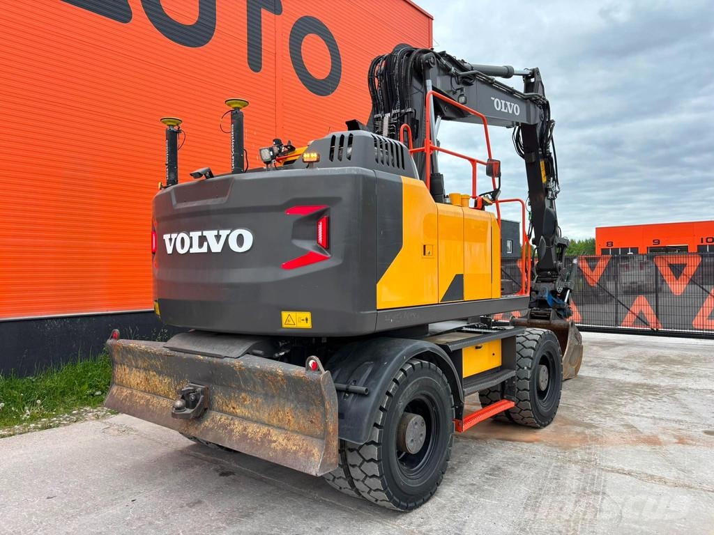 Volvo EW 160 E 3D / TILT / AC / CENTRAL LUBRICATION / AU Kolesové rýpadlá
