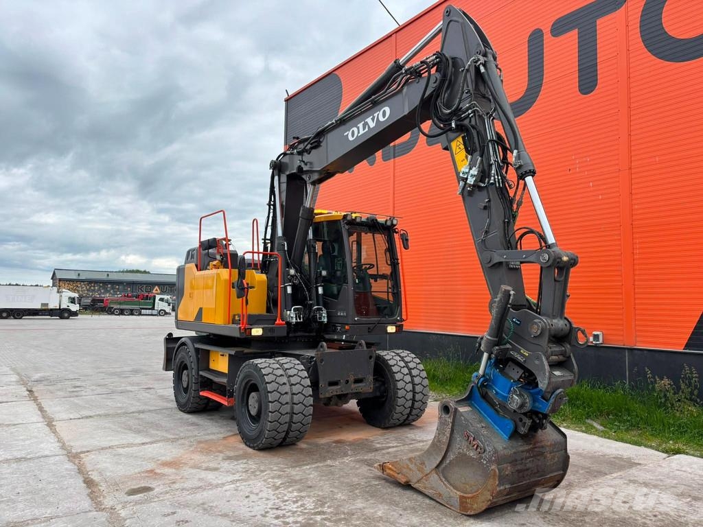 Volvo EW 160 E 3D / TILT / AC / CENTRAL LUBRICATION / AU Kolesové rýpadlá
