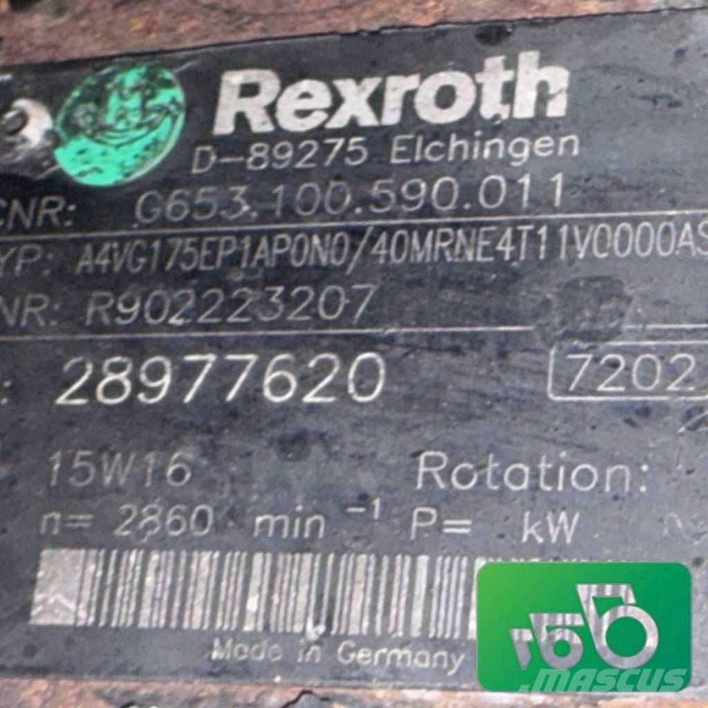 Fendt Katana 650 Gen3 Gearbox E653.630.010.030 AGCO Rexr Motoren