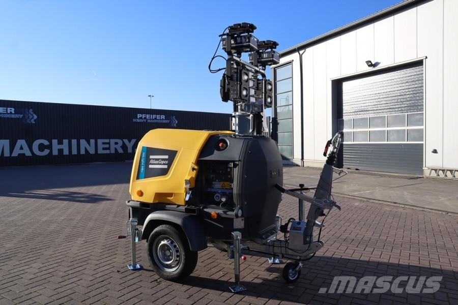 Atlas Copco Hilight H6+ Valid inspection, Max Boom Height 8m, أبراج خفيفة
