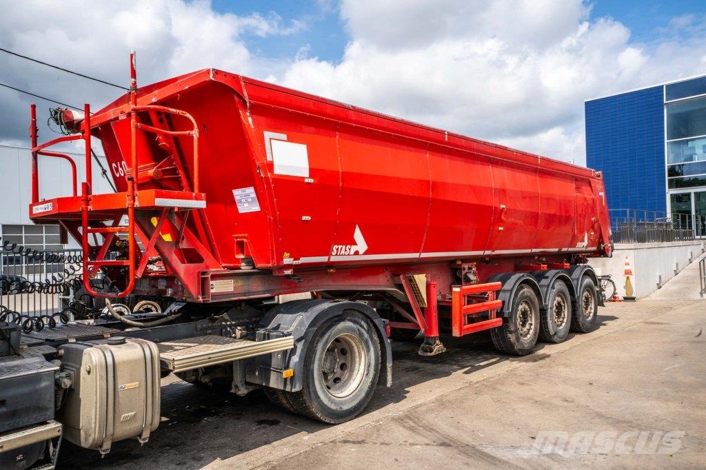Stas S300XC -C1B-ALU Kippladerauflieger