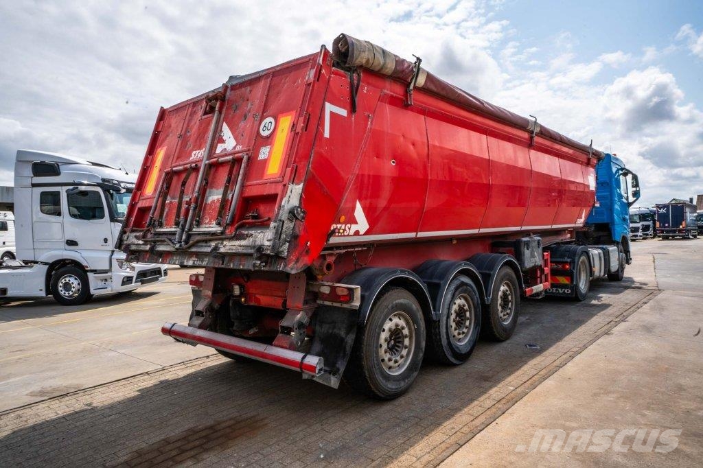 Stas S300XC -C1B-ALU Kippladerauflieger