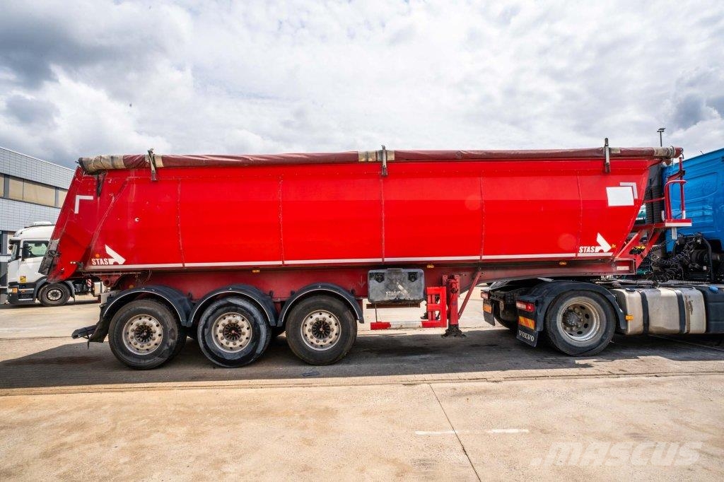 Stas S300XC -C1B-ALU Kippladerauflieger