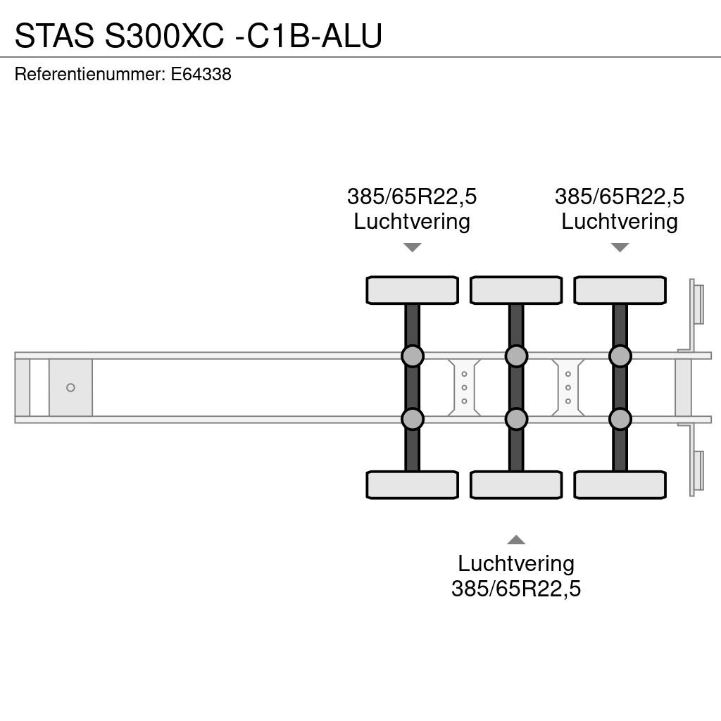 Stas S300XC -C1B-ALU Kippladerauflieger