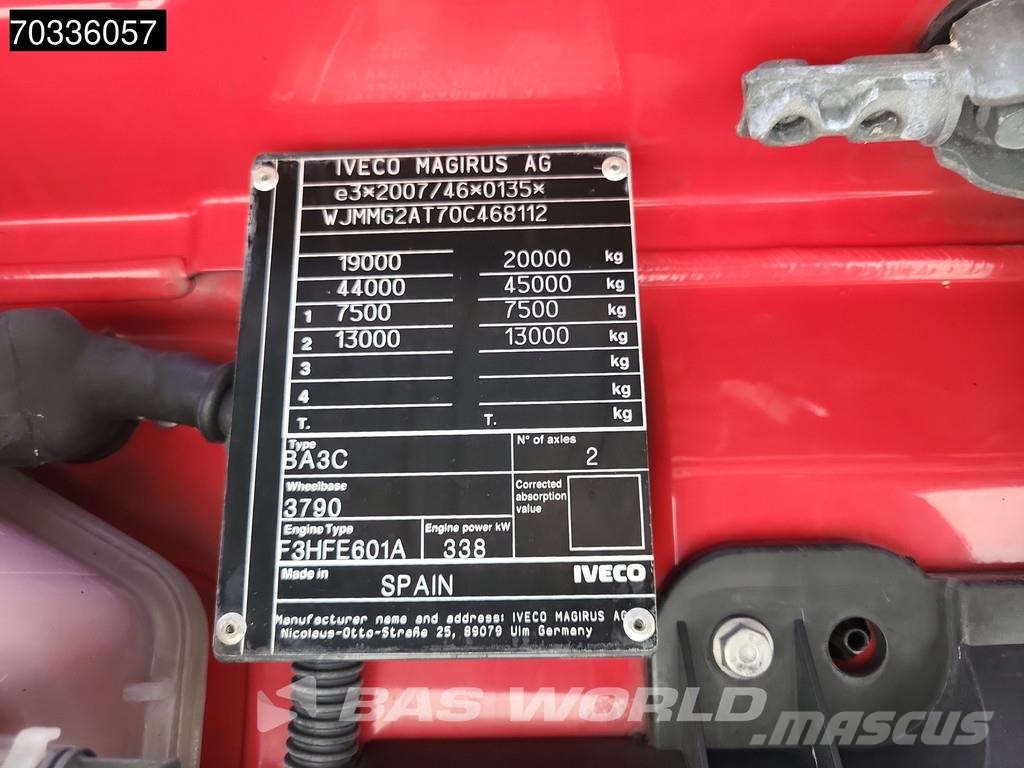Iveco S-Way NP 460 S-Way 4X2 LNG! Retarder 2xTanks Stand Vlačilci
