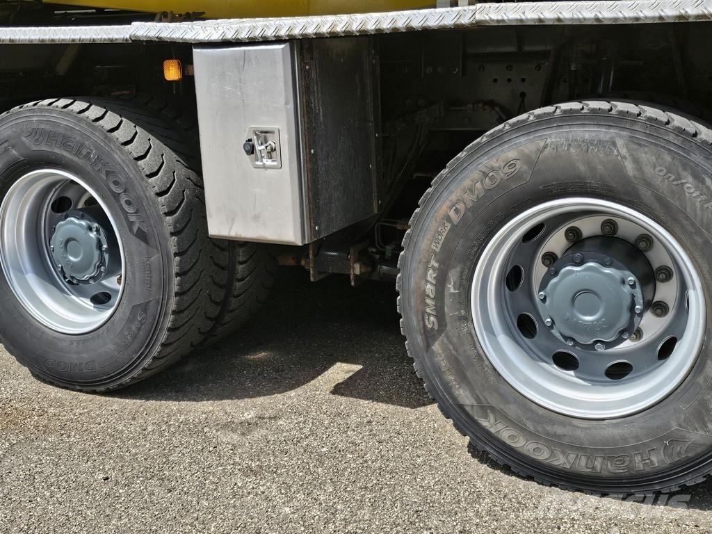 MAN TGS 33.480 / 6x6 / 2-SIDE TIPPER / PALFINGER Z CRA Camion plateau ridelle avec grue