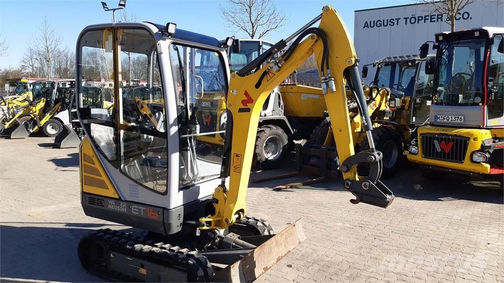Wacker Neuson ET16 Excavadoras sobre orugas