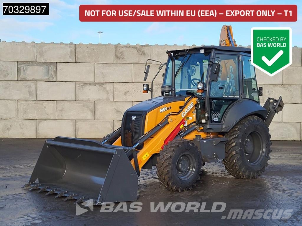 CASE 851 NX A/C - 4WD - Central Pivot Baggerlader