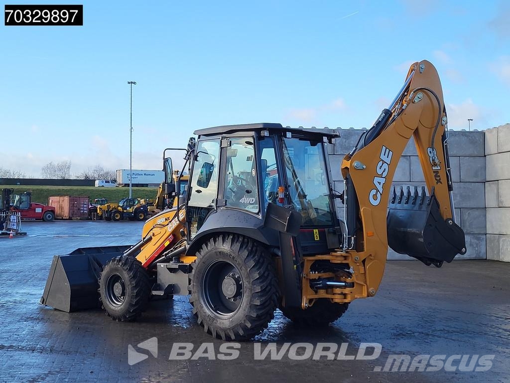 CASE 851 NX A/C - 4WD - Central Pivot Baggerlader