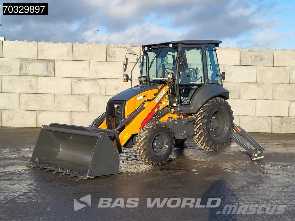 CASE 851 NX A/C - 4WD - Central Pivot Baggerlader