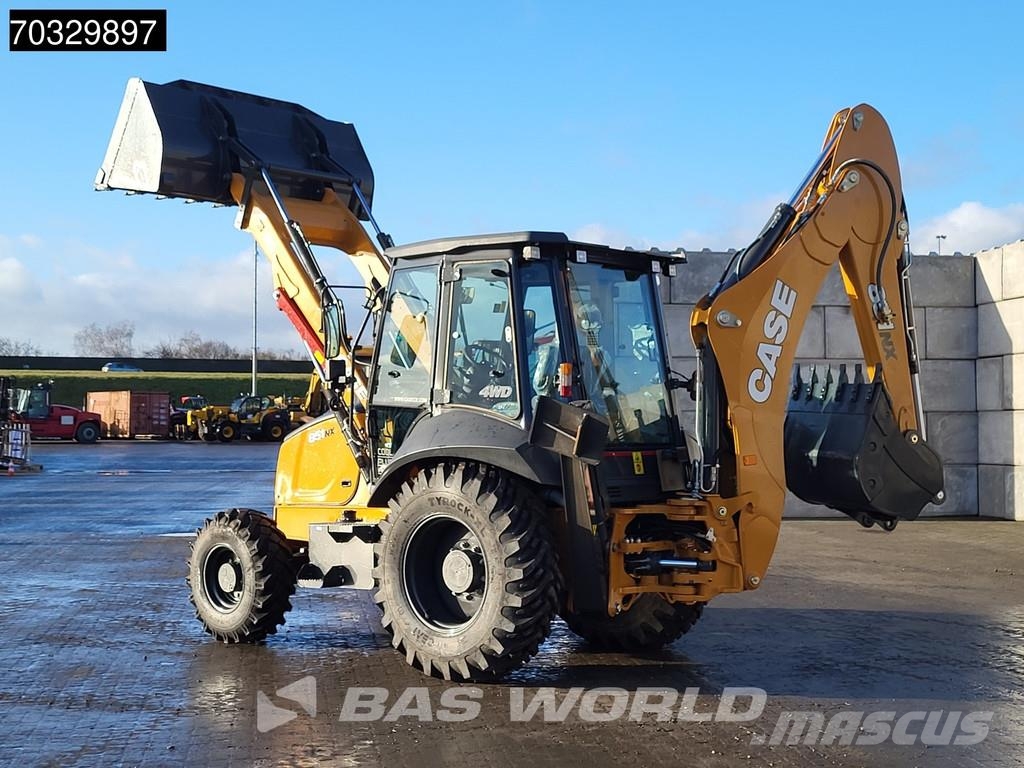 CASE 851 NX A/C - 4WD - Central Pivot Baggerlader