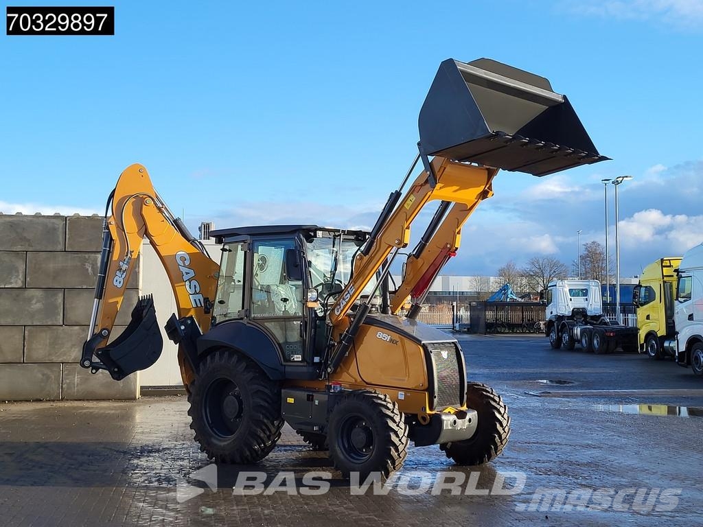 CASE 851 NX A/C - 4WD - Central Pivot Baggerlader