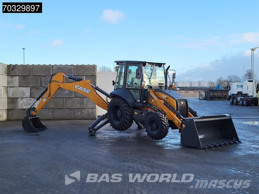 CASE 851 NX A/C - 4WD - Central Pivot Baggerlader
