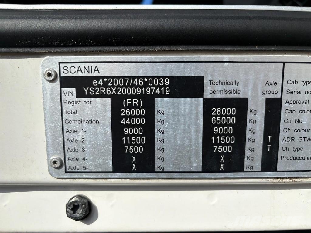 Scania R 450 + HIAB 422 E-6---6X EXT.+ EURO 6 + 6X2 + STE Γερανοί παντός εδάφους
