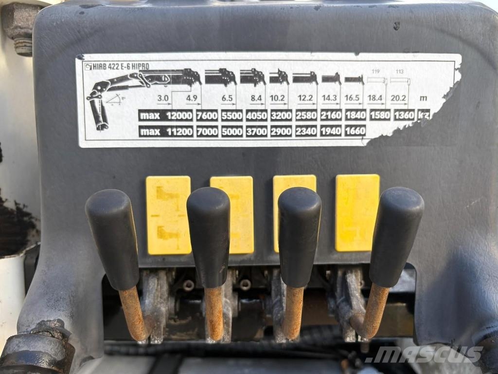 Scania R 450 + HIAB 422 E-6---6X EXT.+ EURO 6 + 6X2 + STE Γερανοί παντός εδάφους