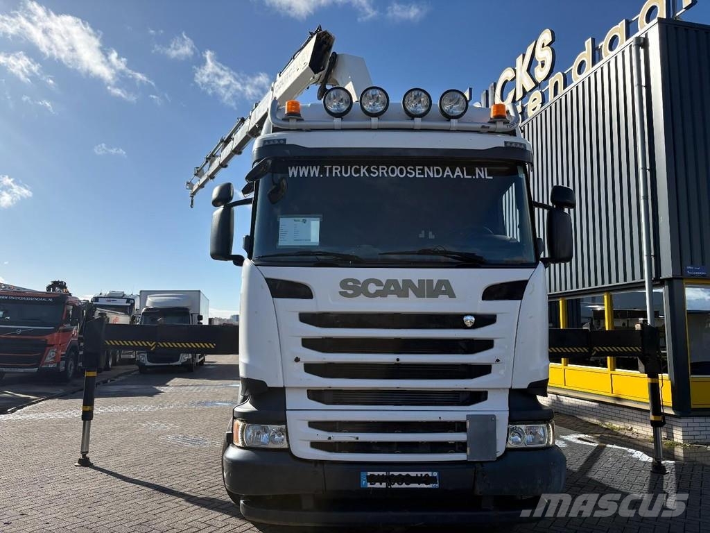 Scania R 450 + HIAB 422 E-6---6X EXT.+ EURO 6 + 6X2 + STE автокрани