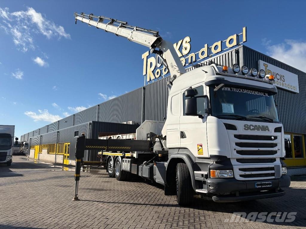 Scania R 450 + HIAB 422 E-6---6X EXT.+ EURO 6 + 6X2 + STE автокрани