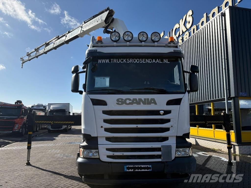 Scania R 450 + HIAB 422 E-6---6X EXT.+ EURO 6 + 6X2 + STE Γερανοί παντός εδάφους