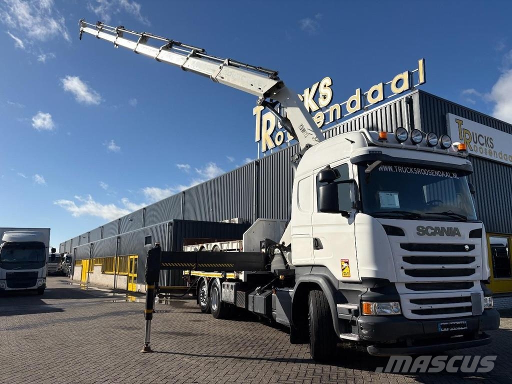 Scania R 450 + HIAB 422 E-6---6X EXT.+ EURO 6 + 6X2 + STE Γερανοί παντός εδάφους