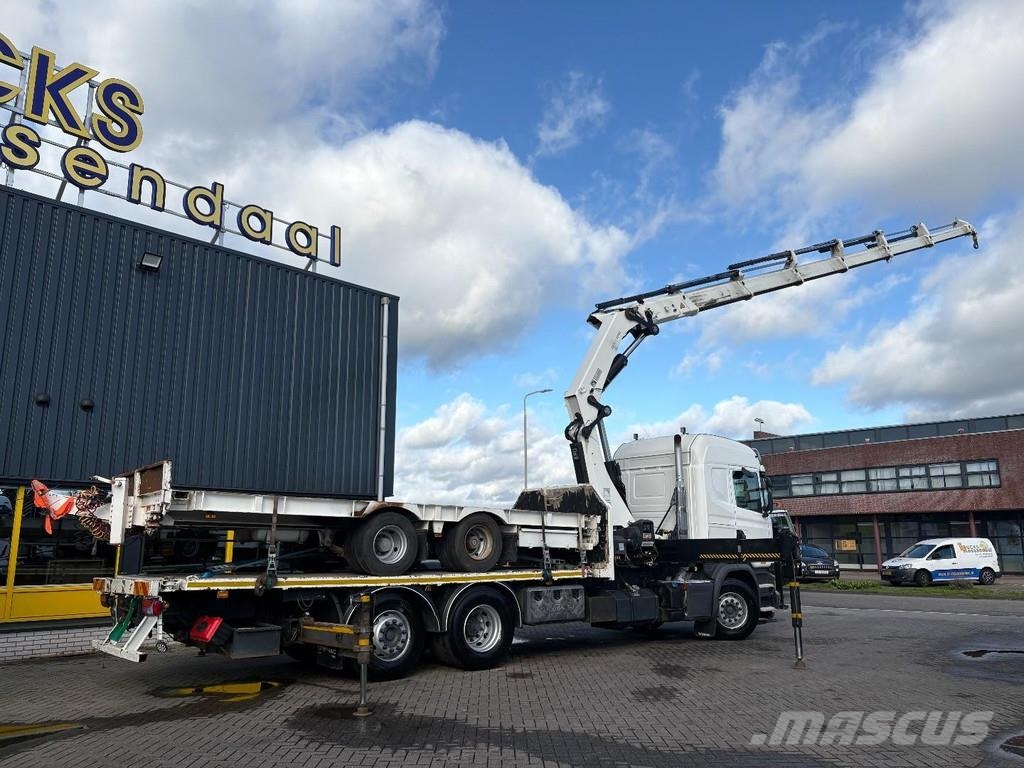 Scania R 450 + HIAB 422 E-6---6X EXT.+ EURO 6 + 6X2 + STE автокрани