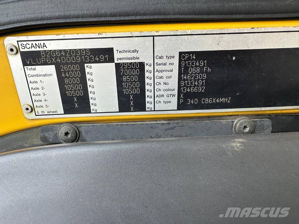 Scania P 340 Camiones bañeras basculantes o volquetes