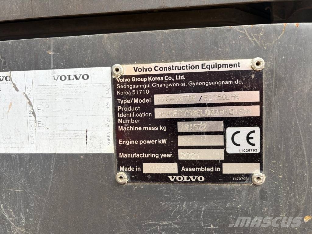 Volvo EC 750 E HR 42m Escavatori da demolizione