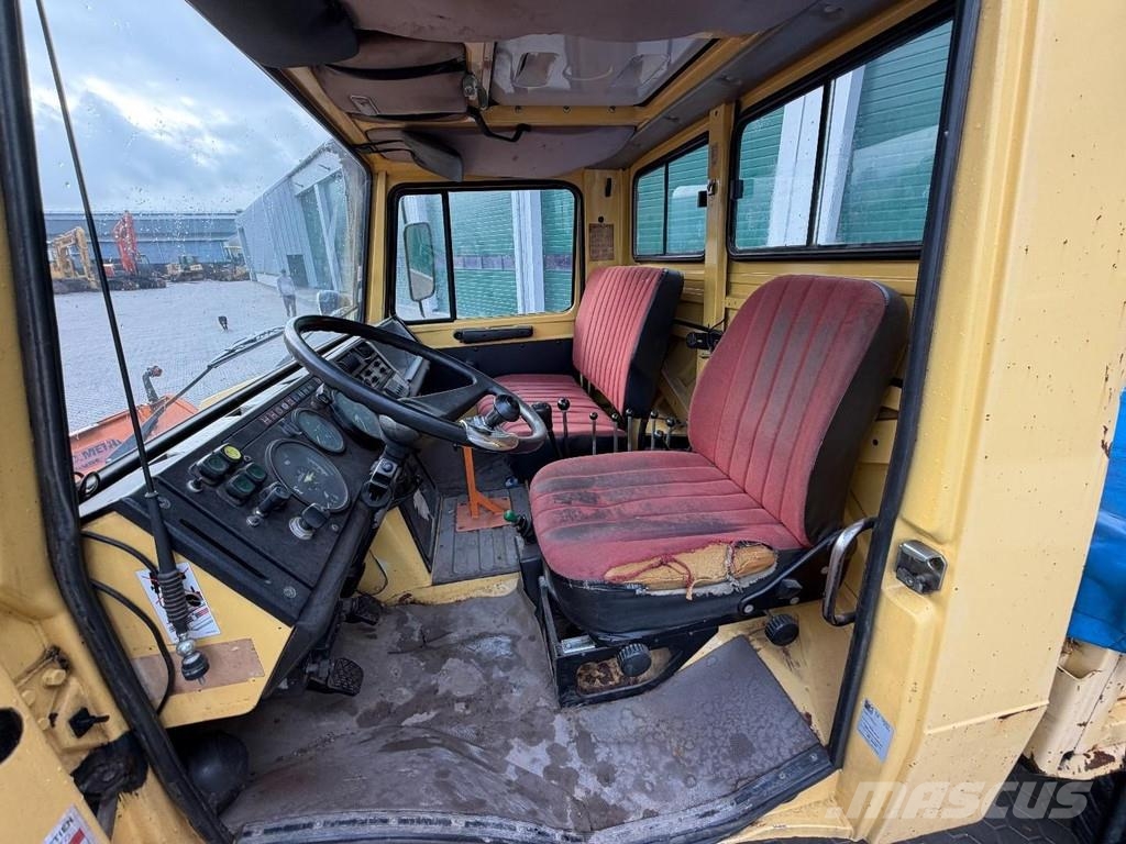 MB Trac Unimog U 1000 3-way tipper - Snow Plow Traktoren