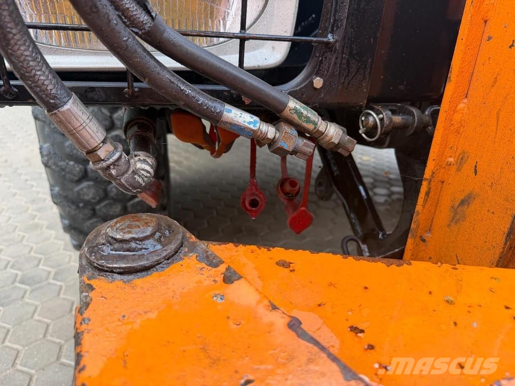 MB Trac Unimog U 1000 3-way tipper - Snow Plow Traktoren