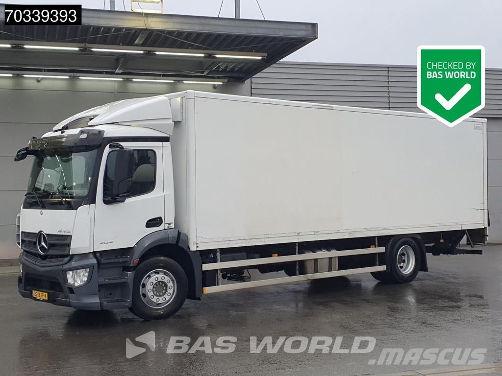 Mercedes-Benz Antos 2124 4X2 19t NL-Truck APK 2000kg Tailgate Au Camiones con caja de remolque