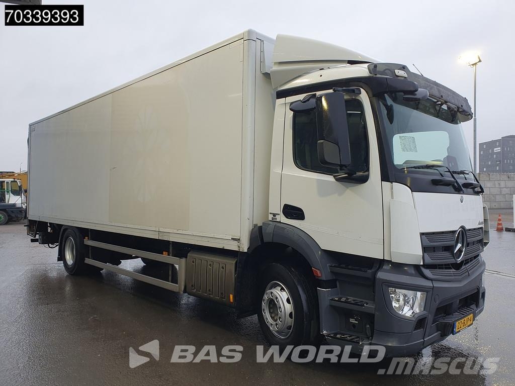 Mercedes-Benz Antos 2124 4X2 19t NL-Truck APK 2000kg Tailgate Au Bakwagens met gesloten opbouw