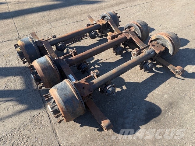 Doppstadt AK 530 USED AXLES Drobilice za drvo / čiperi