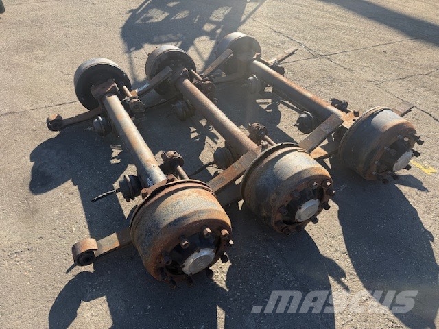 Doppstadt AK 530 USED AXLES Drobilice za drvo / čiperi