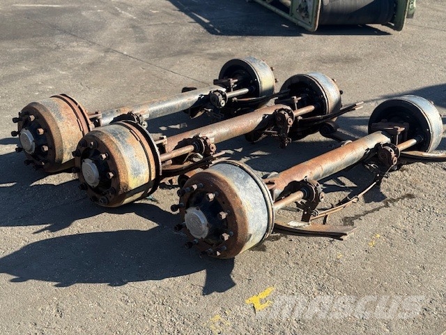 Doppstadt AK 530 USED AXLES Drobilice za drvo / čiperi